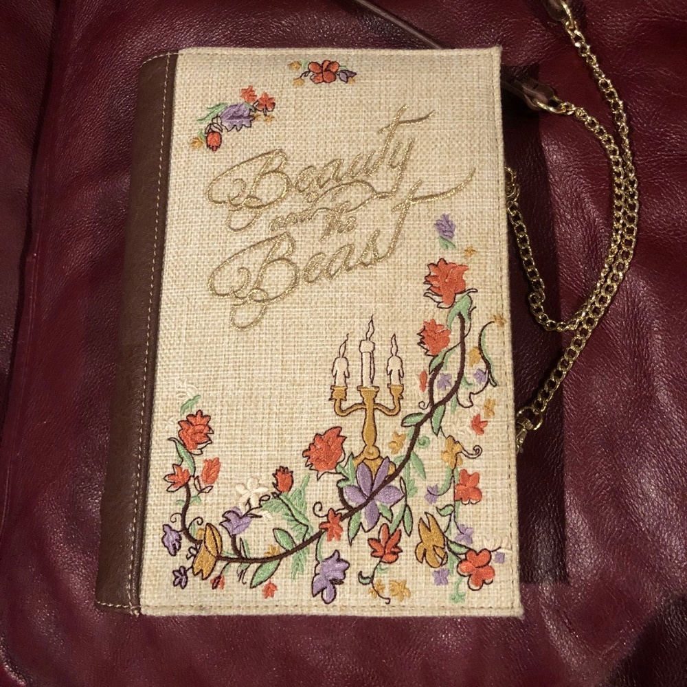Danielle Nicole Beauty And The Beast Book Clutch